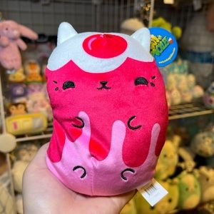 Cats vs Pickles Chonk Pawberry Purr-fait 6” Stuffed Bean Plush